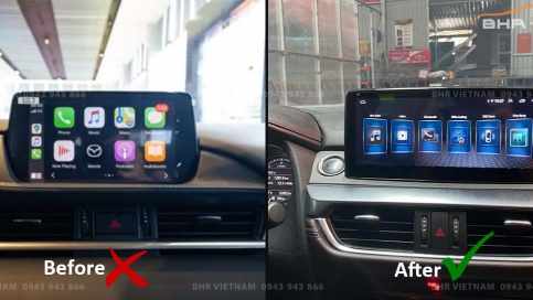 Màn hình DVD Android xe Mazda 6 | Màn nguyên khối 12.3 inch